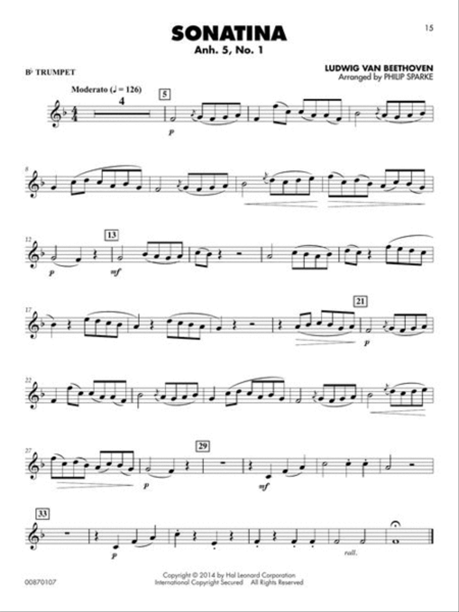 Classical Solos for Trumpet – Volume 2 Concert Band Methods scores gallery preview page 5