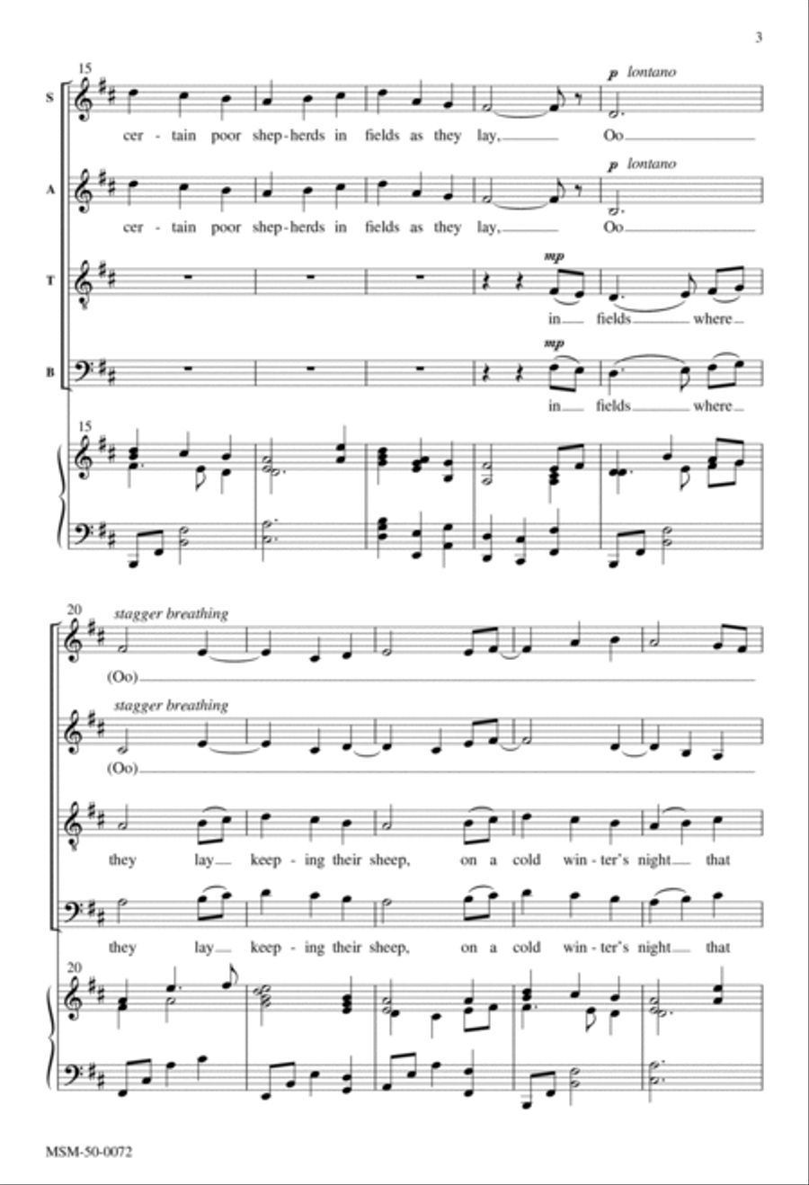 The First Nowell Divisi scores gallery preview page 2