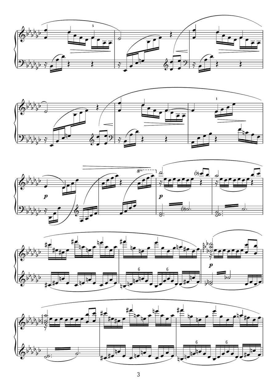 Introduction Et Allegro Piano Solo scores gallery preview page 3