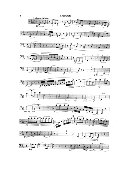 Woodwind Quintet: Bassoon