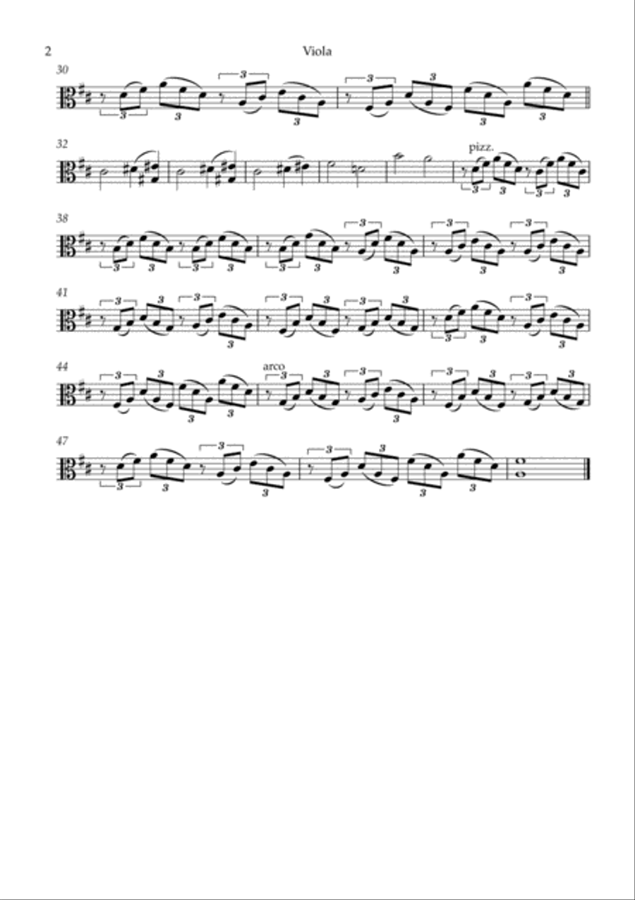 Can't Help Falling In Love String Trio scores gallery preview page 2