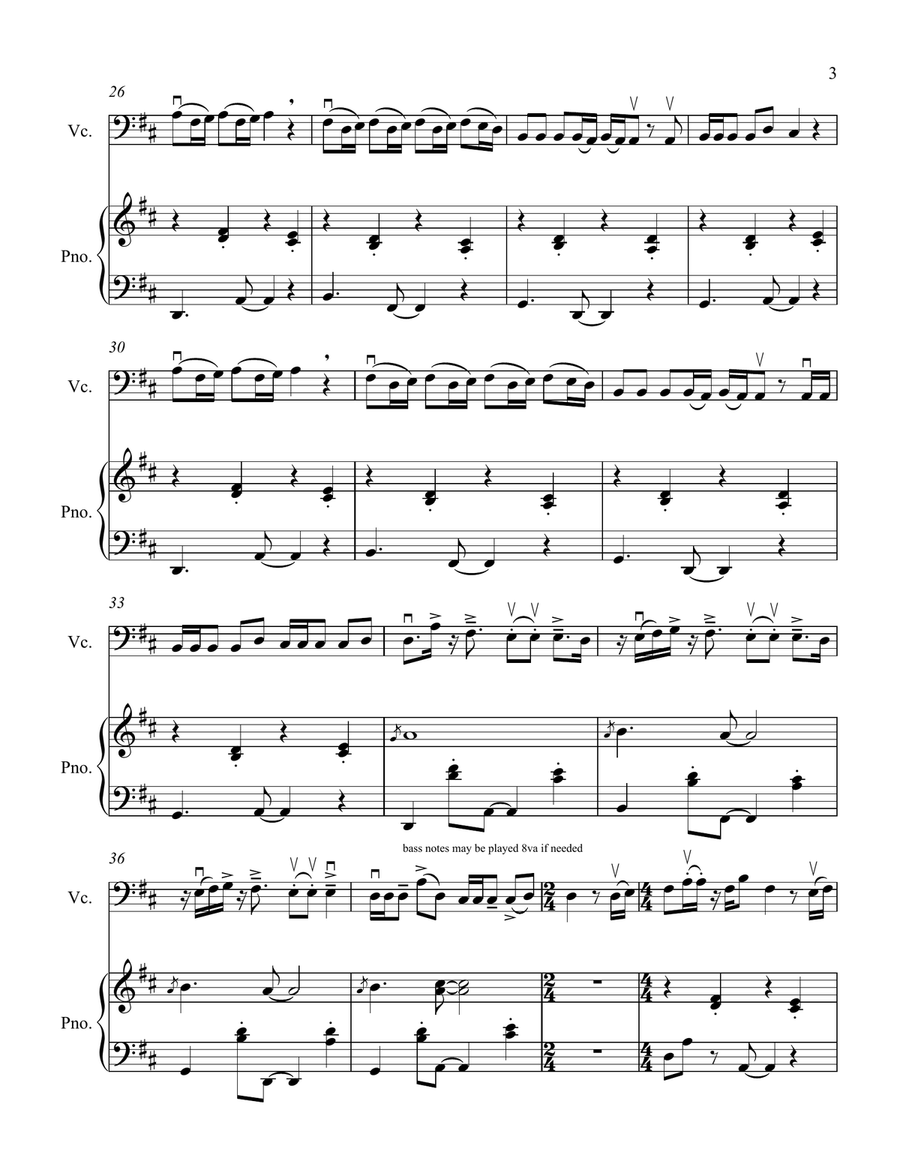 Memories Piano scores gallery preview page 5