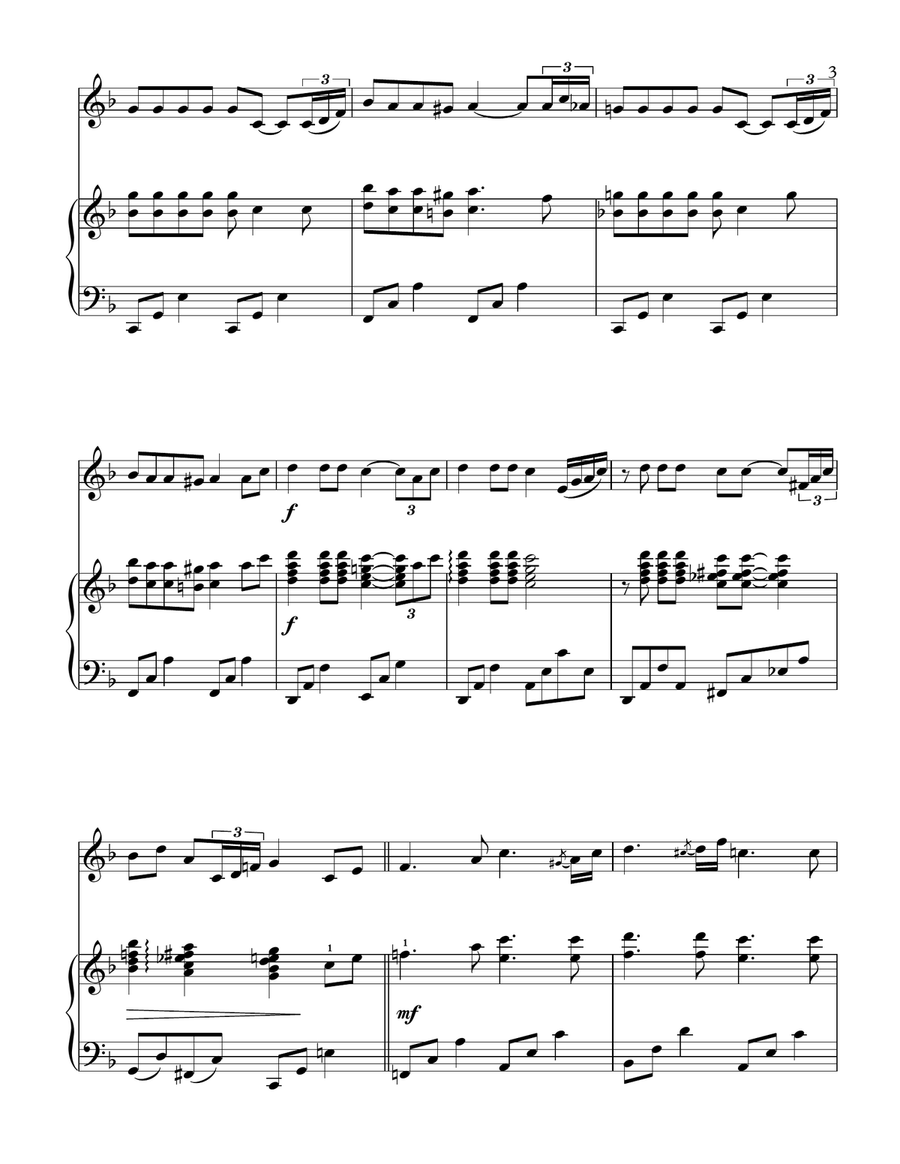 What A Wonderful World Trumpet Solo scores gallery preview page 4