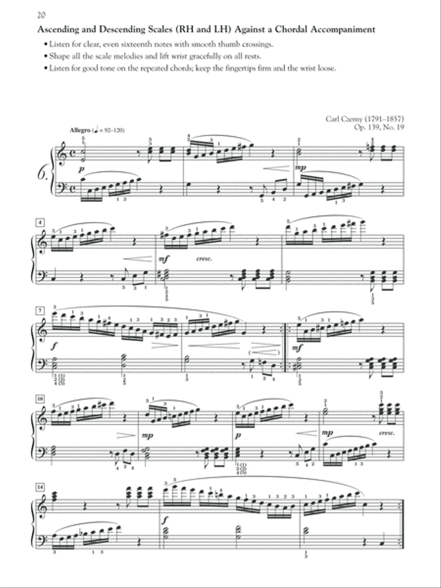 Burgmuller, Czerny & Hanon -- 41 Piano Studies Selected for Technique and Musicality, Book 2 Piano Method scores gallery preview page 4