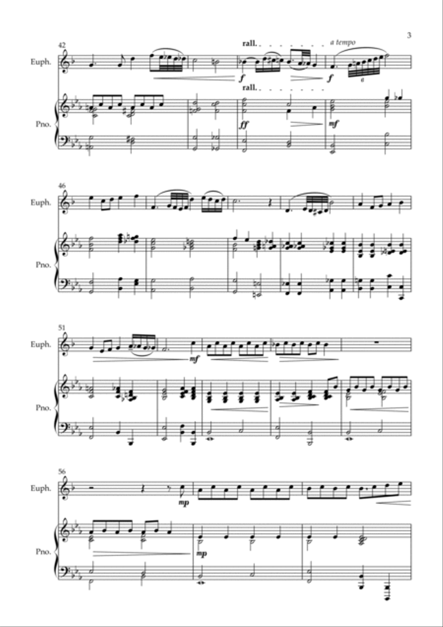 Over The Rainbow Euphonium scores gallery preview page 3