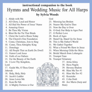 Book cover for Hymns & Wedding Music For All Harps