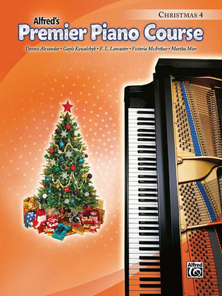Book cover for Premier Piano Course Christmas, Book 4