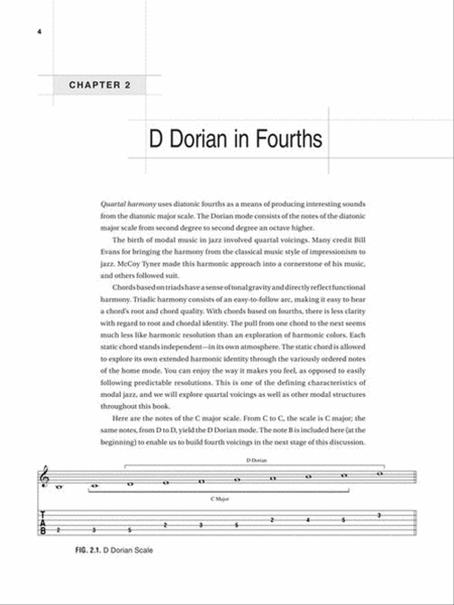 Modal Voicings for Guitar Electric Guitar scores gallery preview page 9