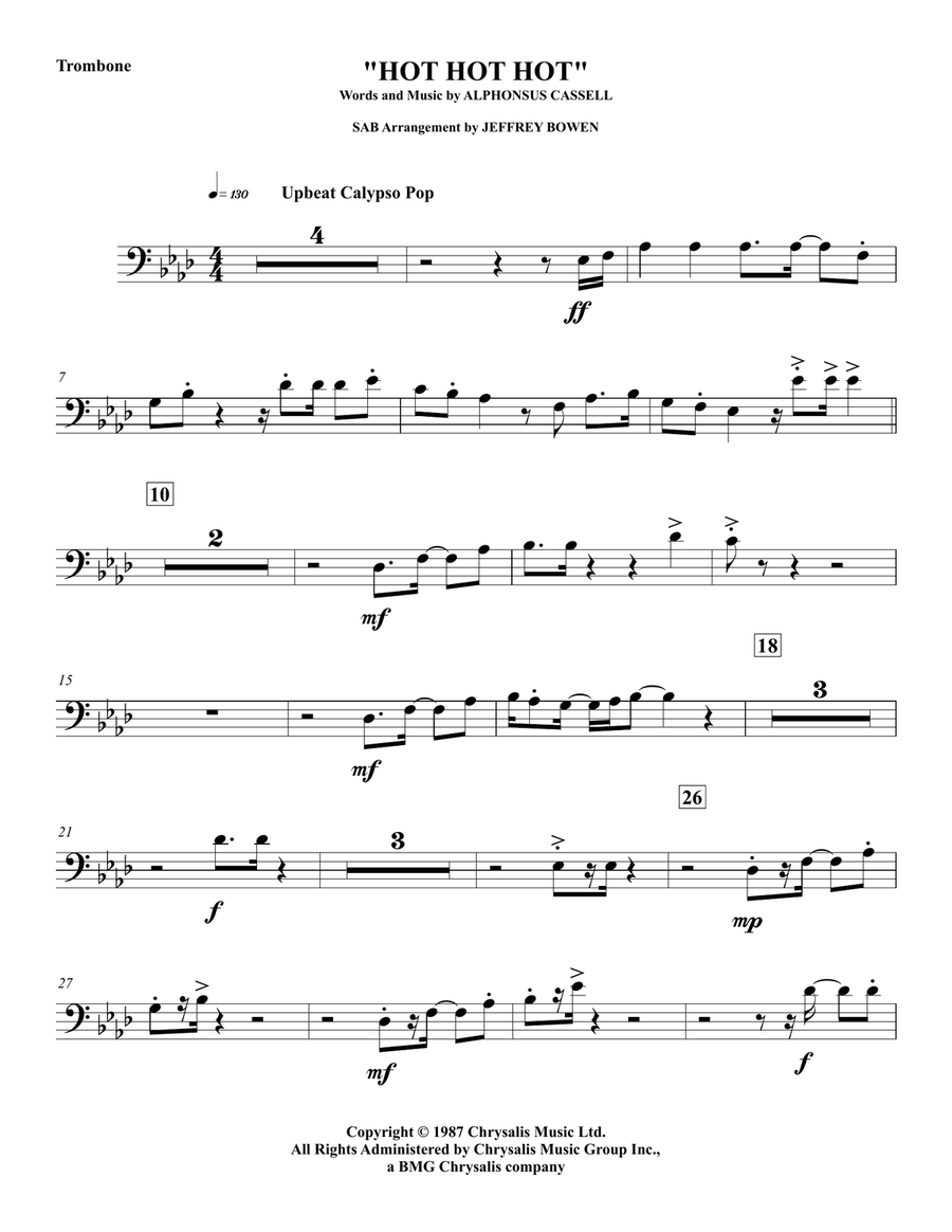 Hot Hot Hot Concert Band scores gallery preview page 4