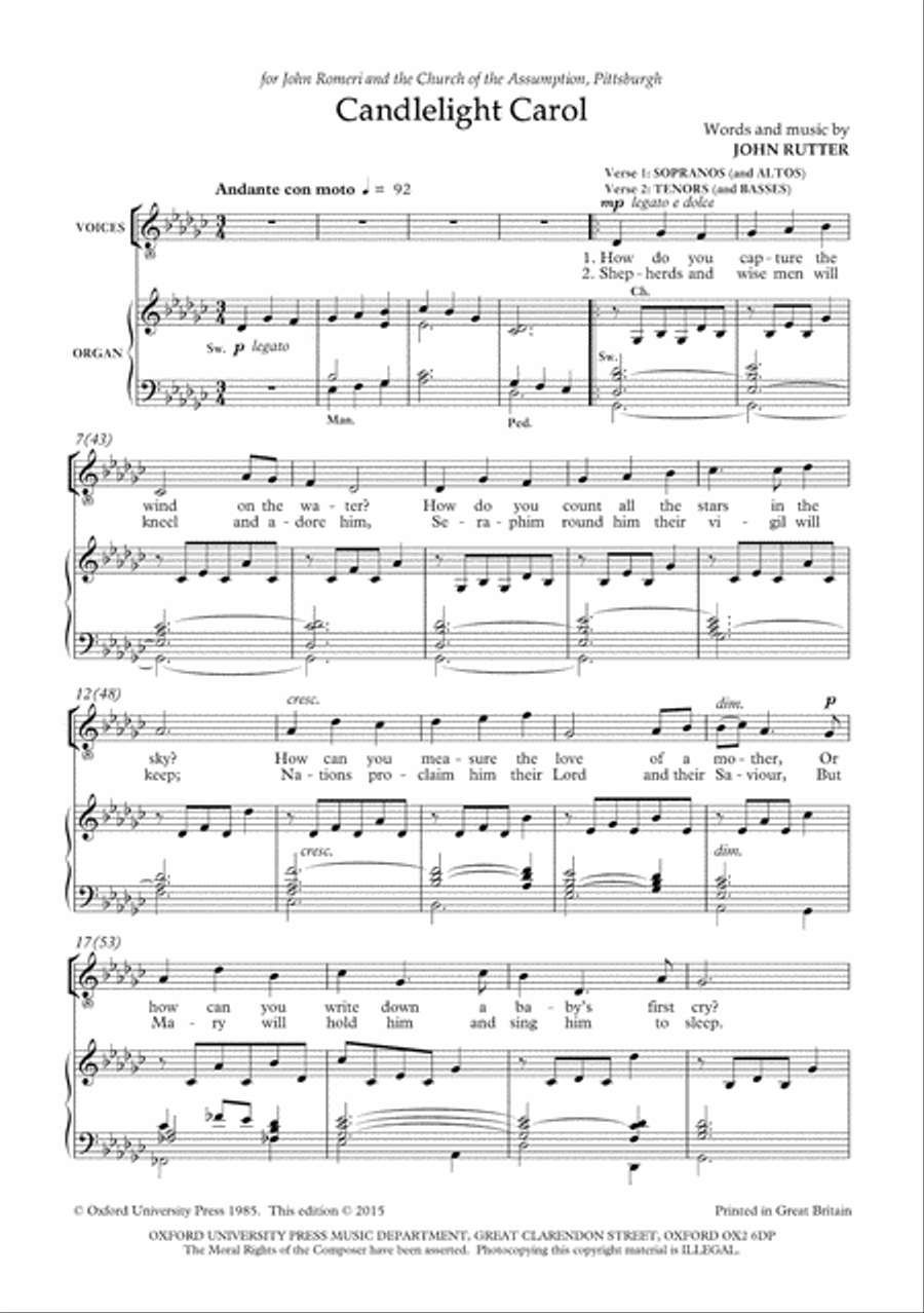 Candlelight Carol Choir scores gallery preview page 3