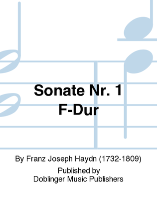 Sonate Nr. 1 F-Dur