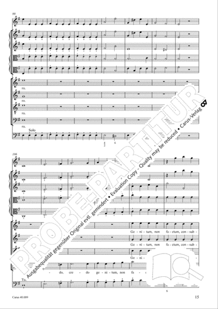 Credo in G SA scores gallery preview page 16