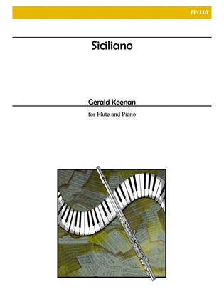 Book cover for Siciliano for Flute and Piano