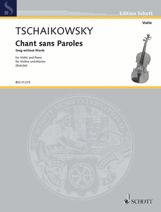Book cover for Kreisler Tr11 Tchaikovsky Chan