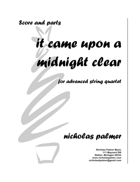 It came upon a midnight clear - A Christmas Nocturne