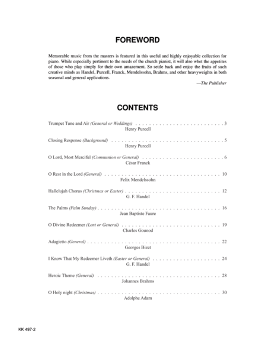Classic Transcriptions for Piano Piano Solo scores gallery preview page 4