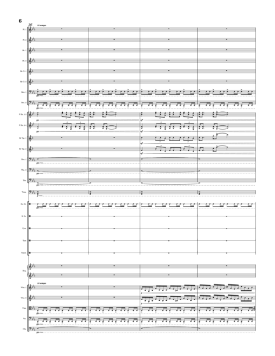 Canyon Overture Canyon Overture Full Orchestra scores gallery preview page 6