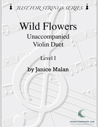 Wild Flowers for Level 1 Violin Duet