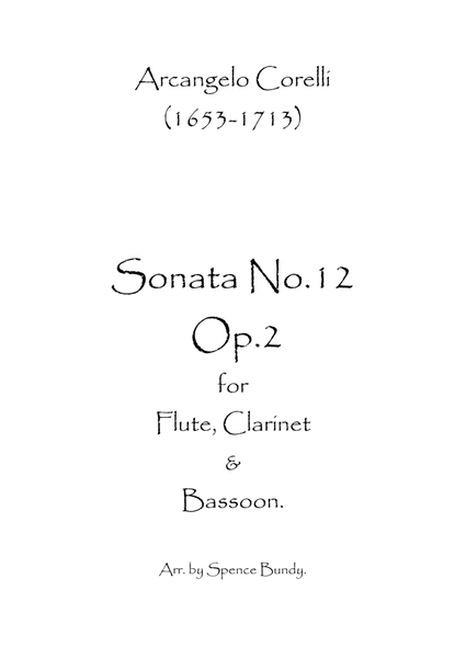 Sonata No.12 Op.2 image number null