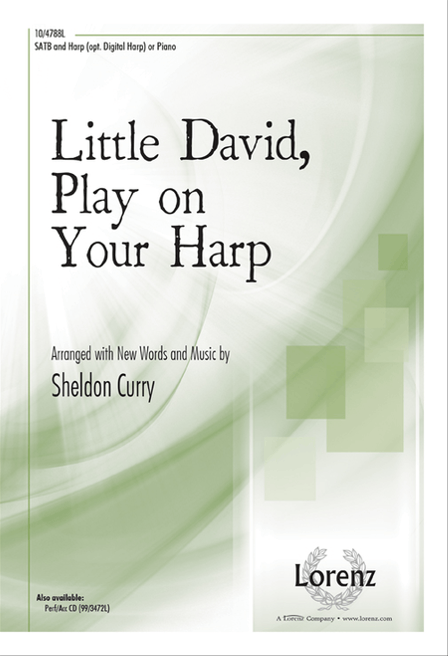 Little David, Play on Your Harp 4-Part scores gallery preview page 1
