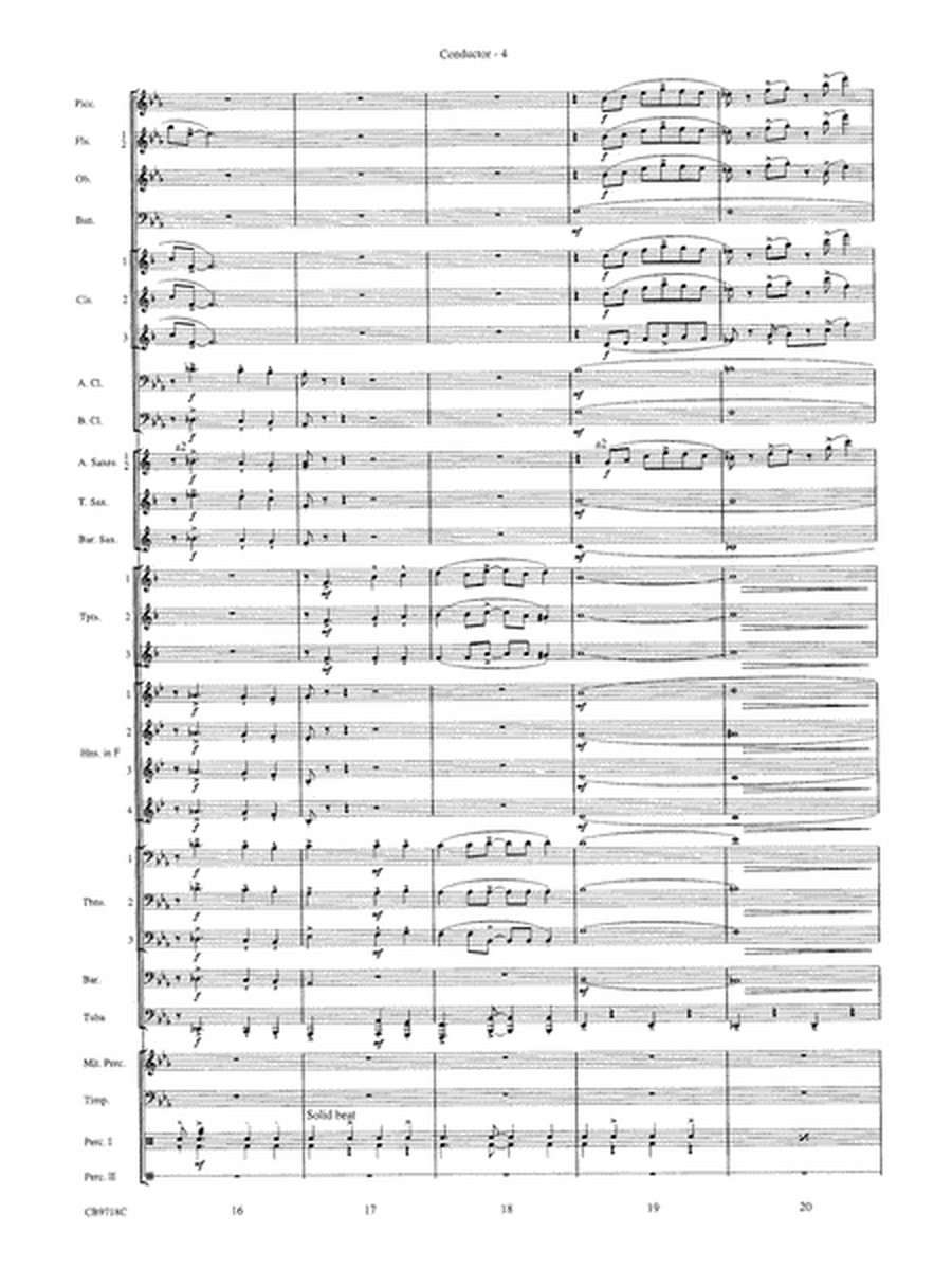 Gershwin! (Medley): Score