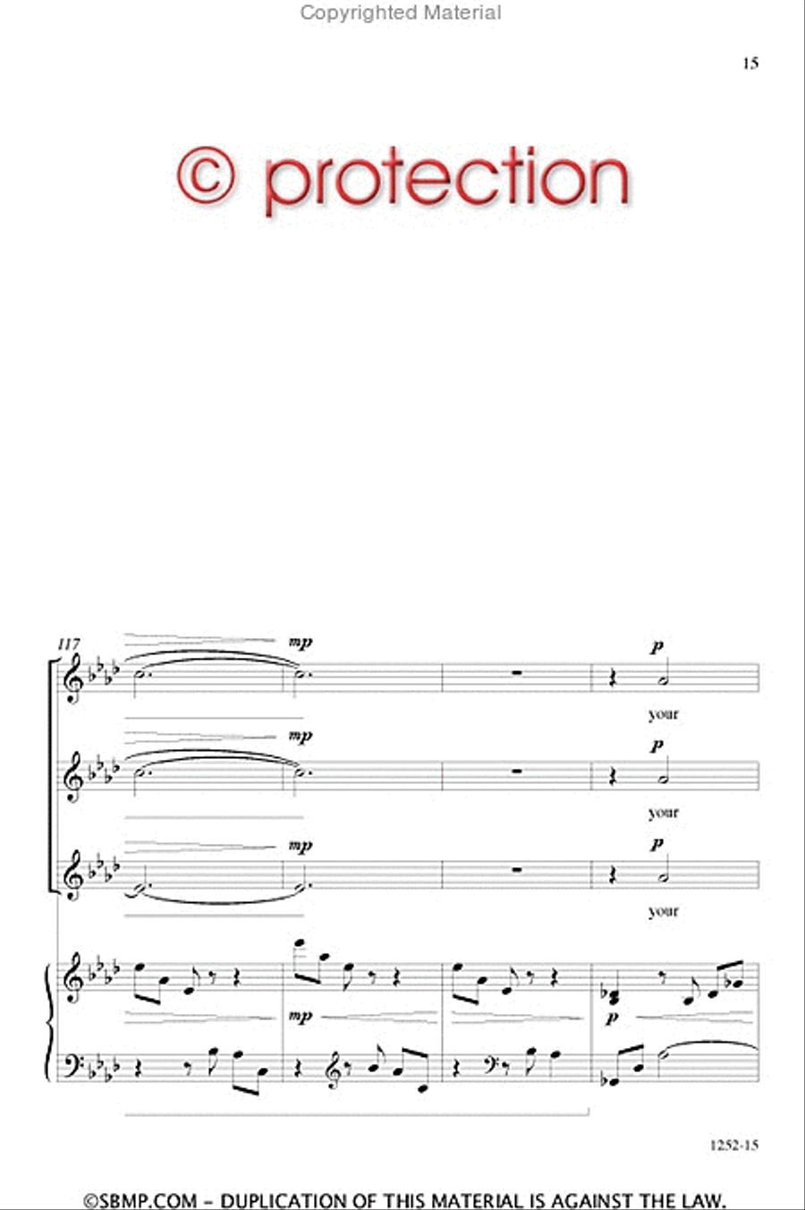 Give Me Your Stars to Hold - SSA Octavo SSA scores gallery preview page 14