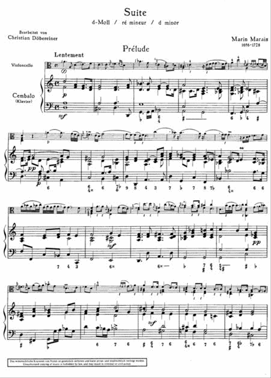 Suite in D Minor Piano Accompaniment scores gallery preview page 2