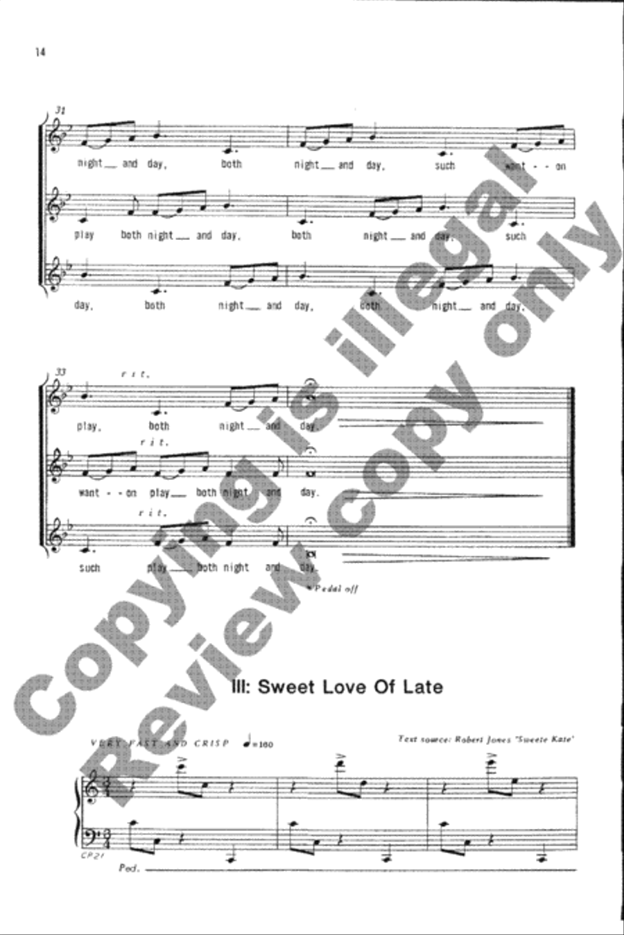 Love Songs in the Round SSA scores gallery preview page 32