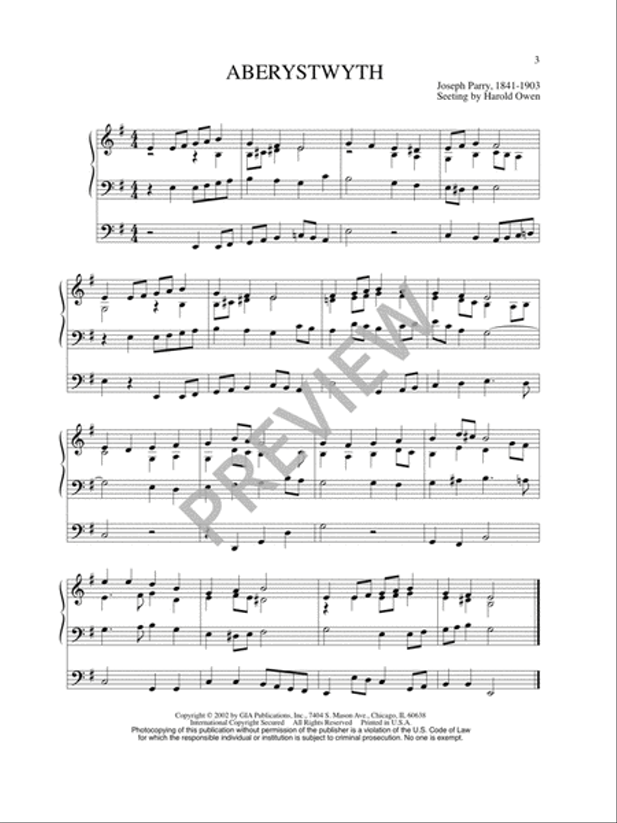 Twenty-Five Organ Harmonizations - Volume 2 Organ scores gallery preview page 5