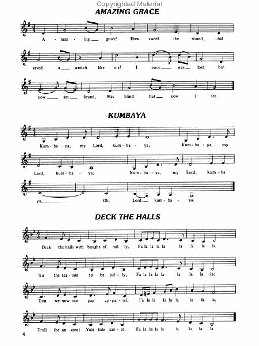 Alfred's Very First Tonechime Arrangements Handbell Choir scores gallery preview page 38