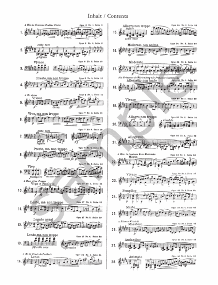 Mazurkas for Piano Mazurkas for Piano Piano scores gallery preview page 2