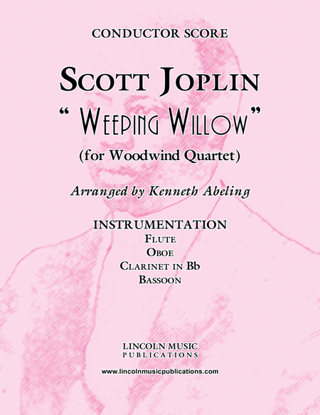 Joplin - “Weeping Willow” (for Woodwind Quartet) image number null