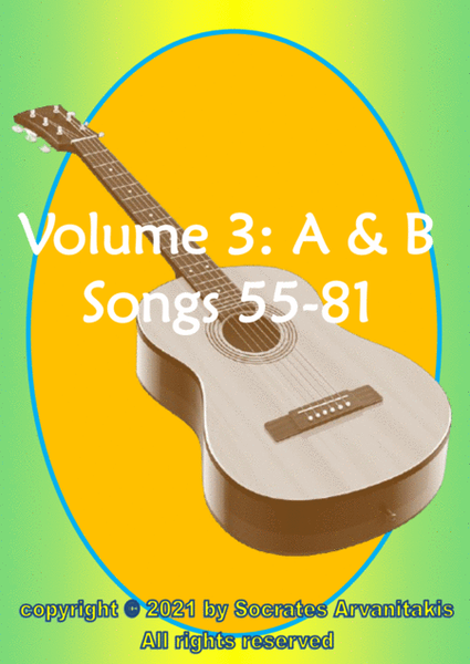 Folk Songs For Classical Guitar – Volume 3 (Songs 55-81) image number null