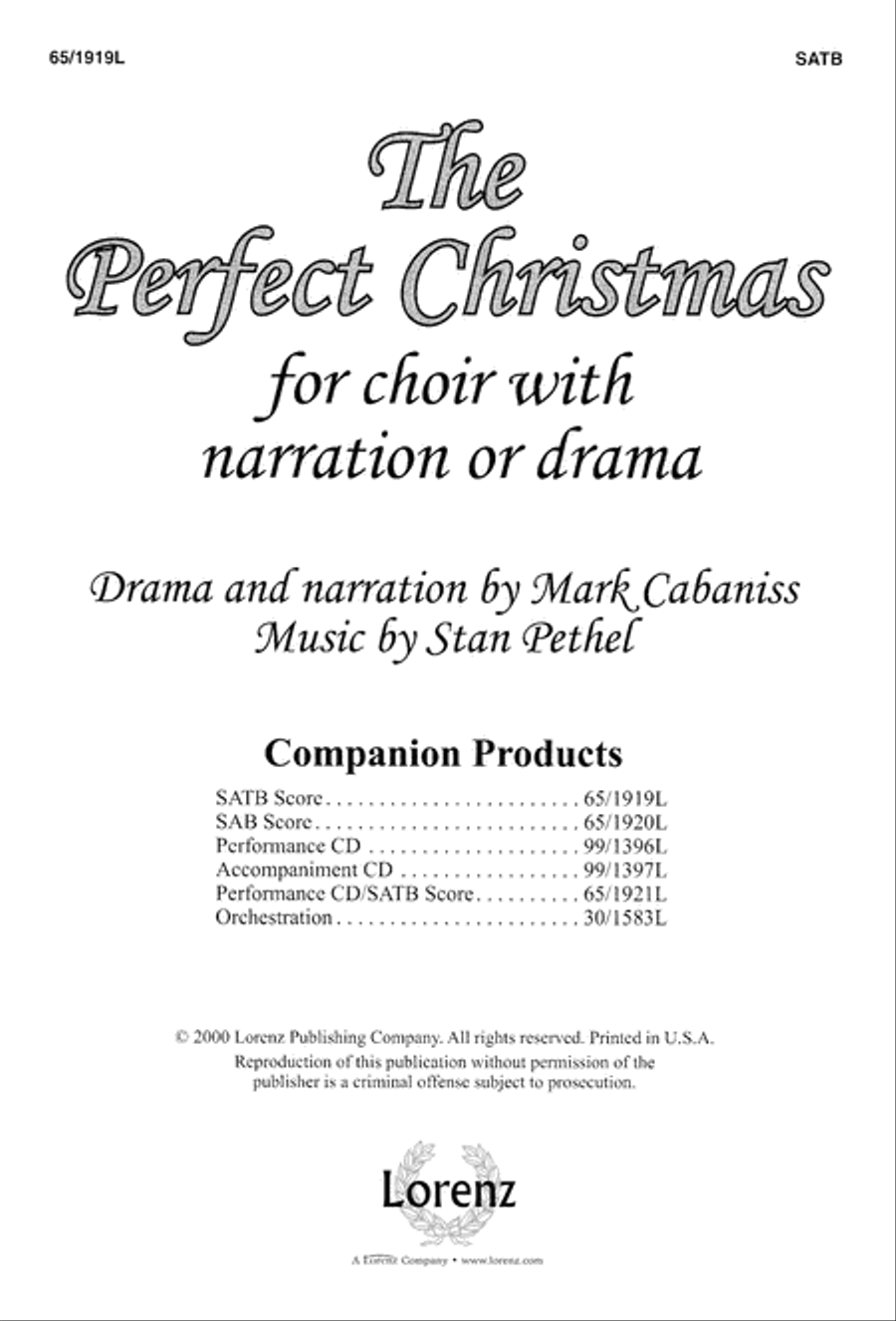 The Perfect Christmas The Perfect Christmas 4-Part scores gallery preview page 3