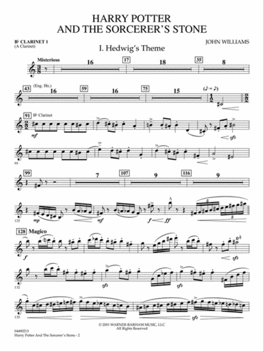 Harry Potter and the Sorcerer's Stone Full Orchestra scores gallery preview page 3
