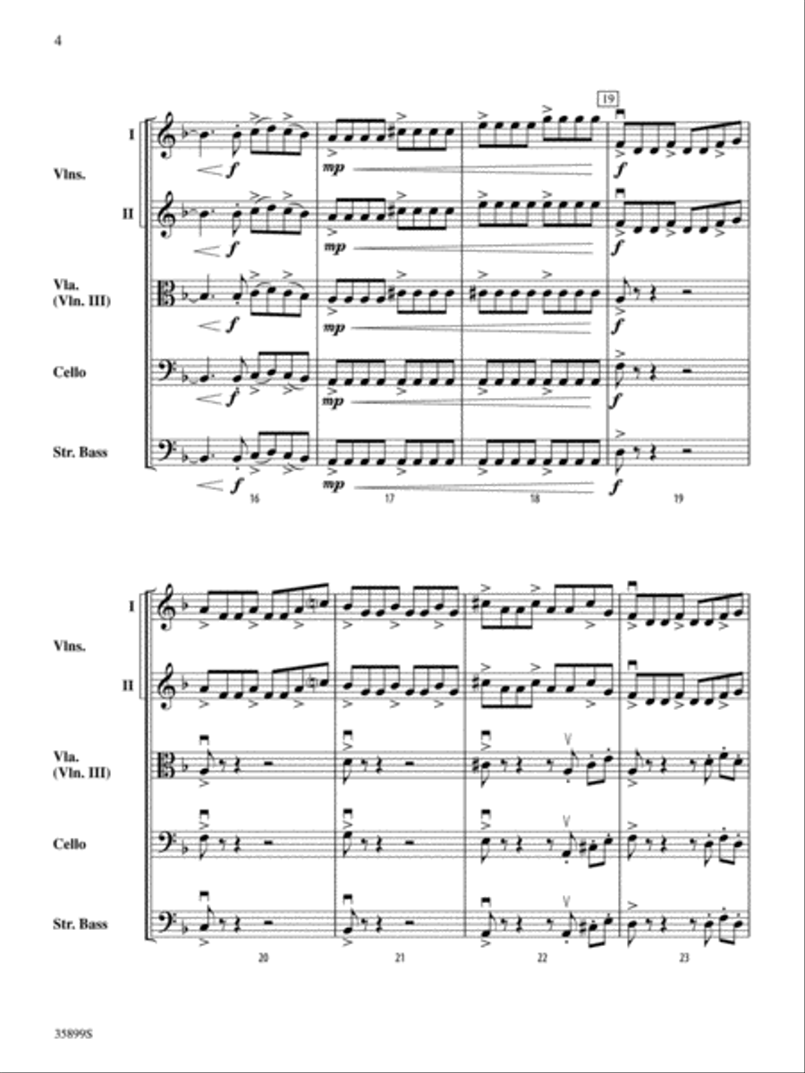 iRock: Score iRock: Score String Orchestra scores gallery preview page 4