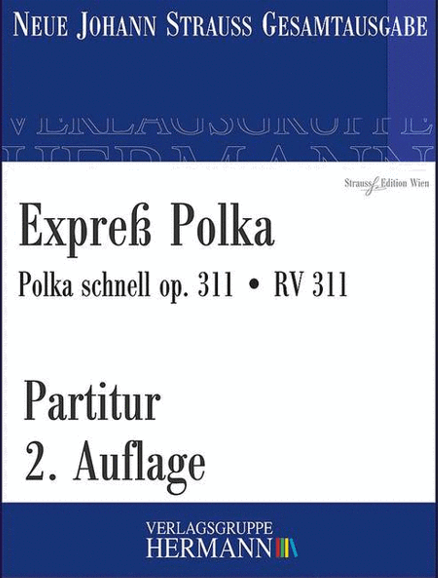 Expreß Polka op. 311 RV 311 Orchestra scores gallery preview page 1