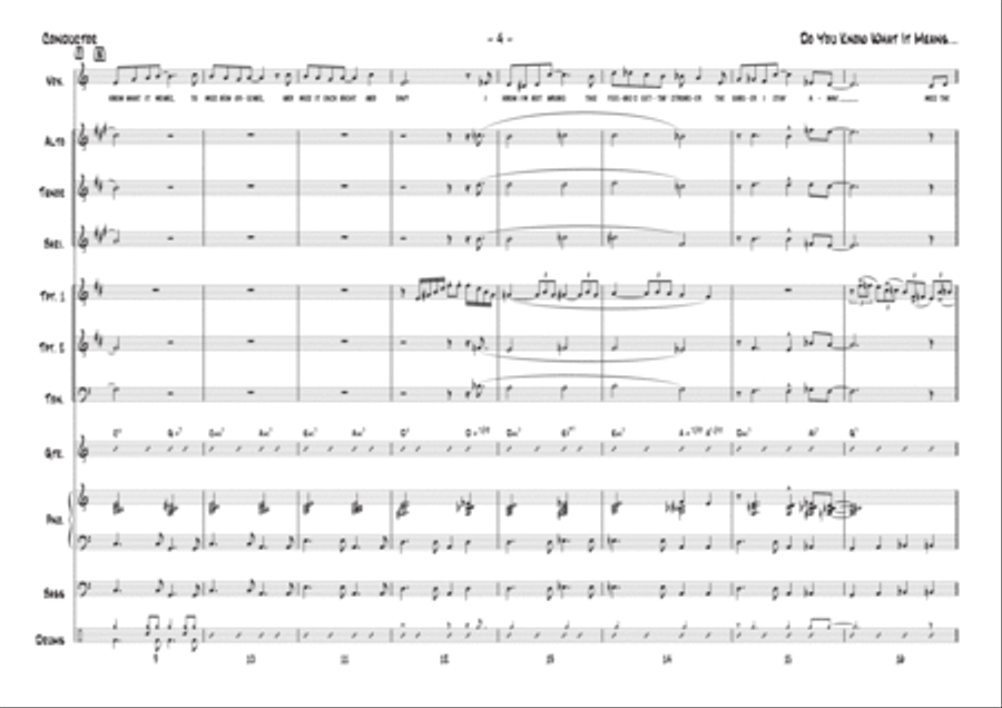 Do You Know What It Means To Miss New Orleans Jazz Ensemble scores gallery preview page 4
