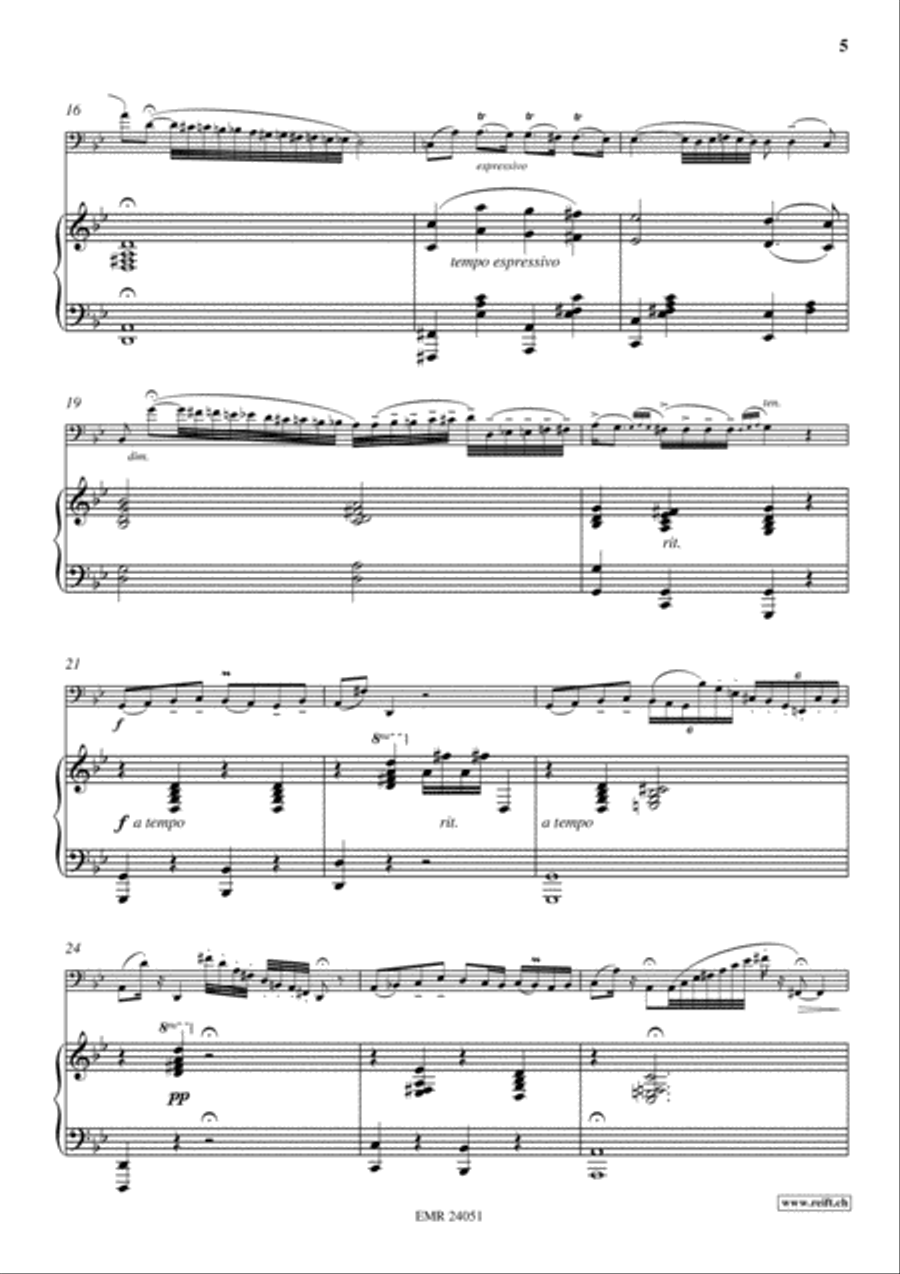 Gipsy Airs Bassoon Solo scores gallery preview page 5