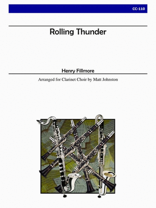 Rolling Thunder for Clarinet Choir