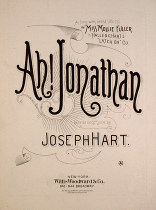 Book cover for Ah! Jonathan