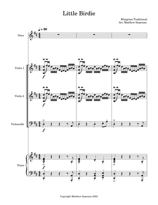 Little Birdie - For String Ensemble and Voice