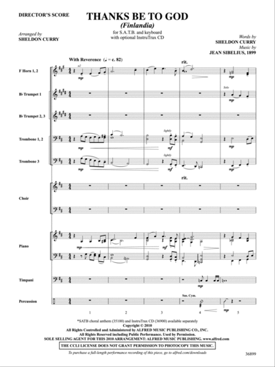 Thanks Be to God Choir scores gallery preview page 2