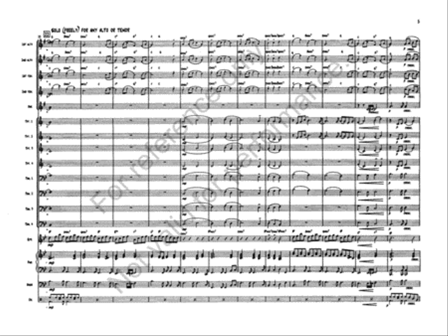 Christmas and Holiday Jazz Saver Pack Jazz Ensemble scores gallery preview page 13