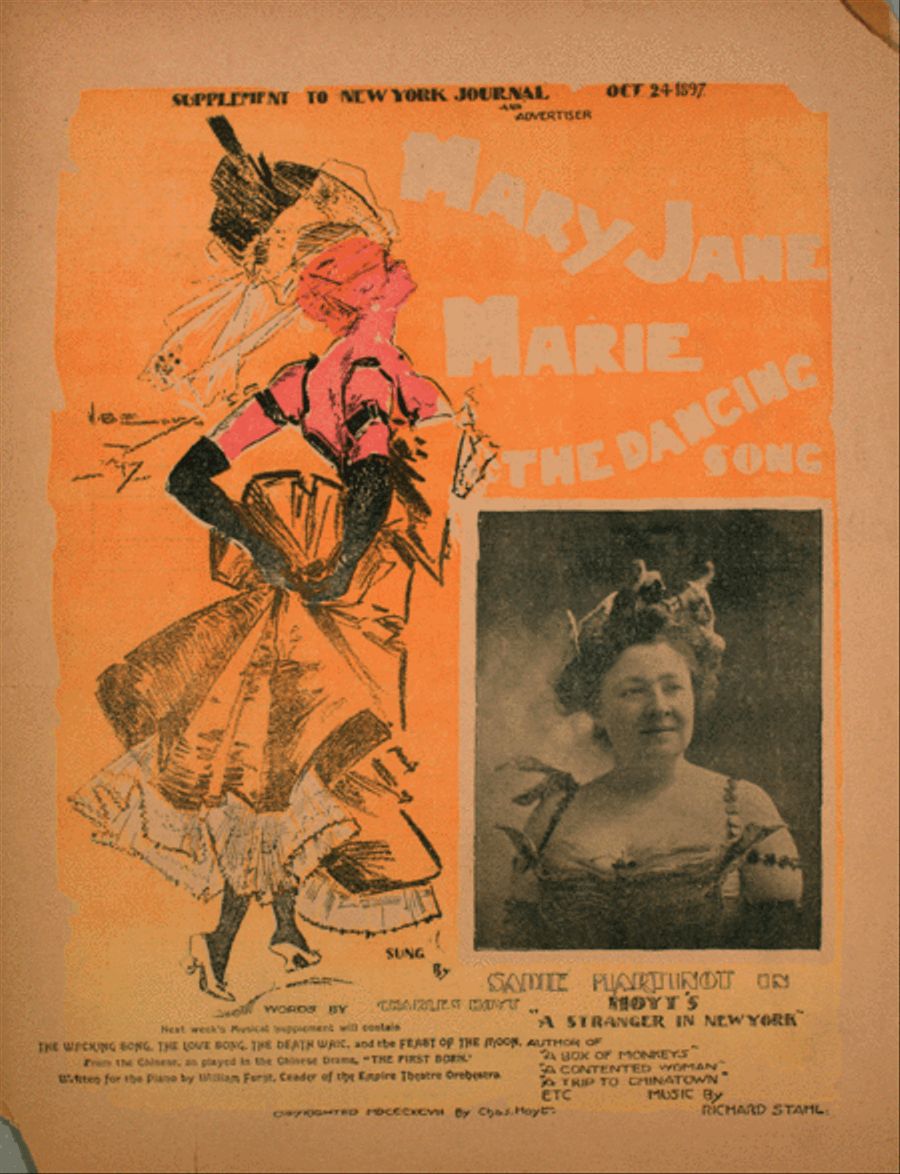 Mary Jane Marie. The Dancing Song Voice scores gallery preview page 1