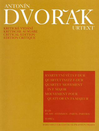 Book cover for Quartettsatz F-Dur