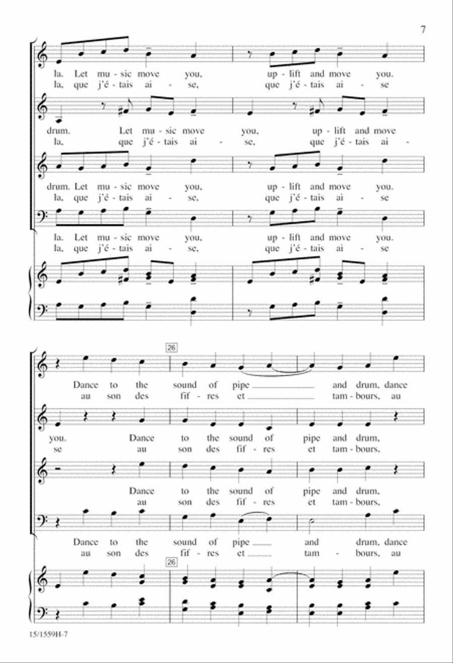 The Sound of Pipe and Drum 4-Part scores gallery preview page 7