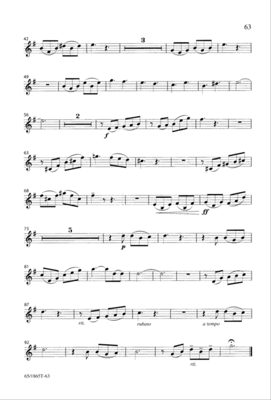 A Great Light 3-Part scores gallery preview page 65