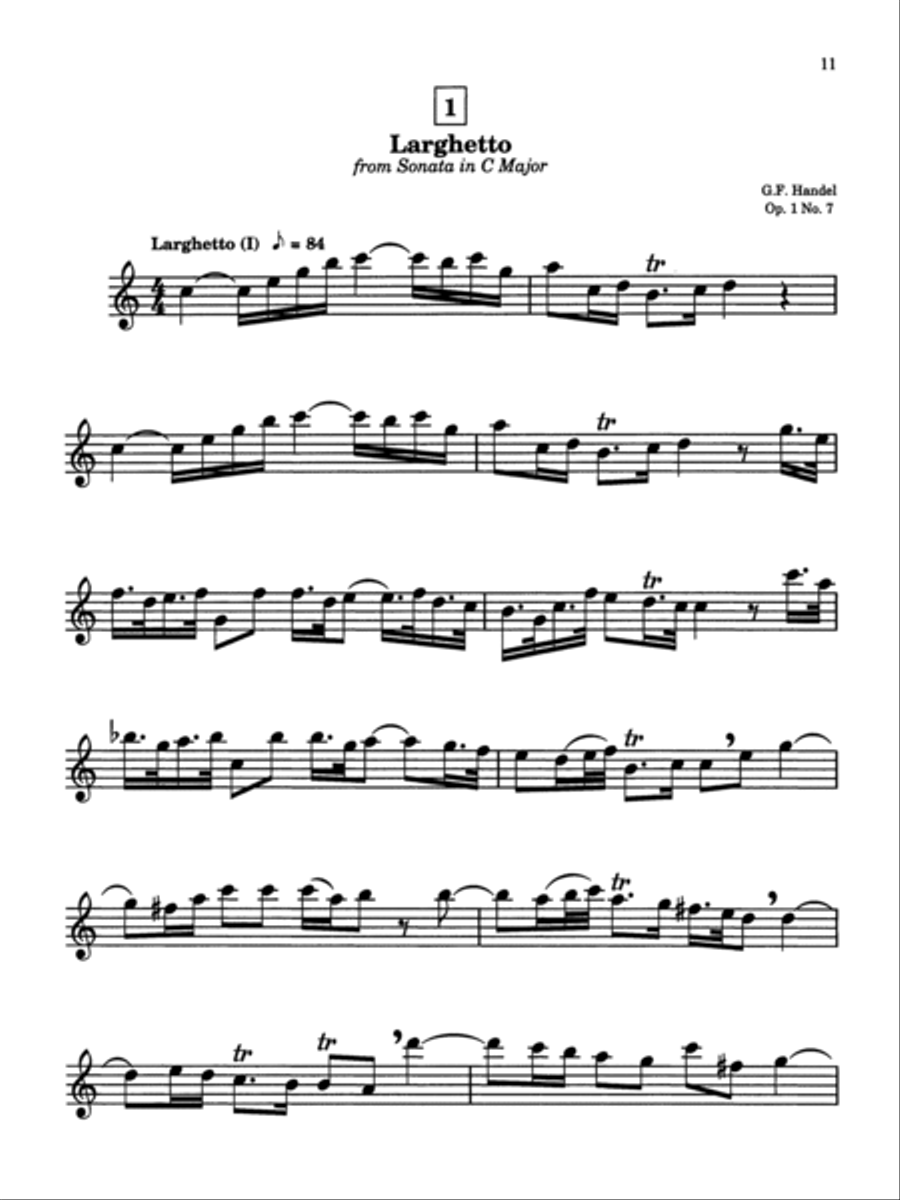 Suzuki Recorder School (Alto Recorder), Volume 4 Alto Recorder scores gallery preview page 10