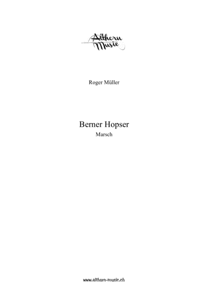 Berner Hopser - March